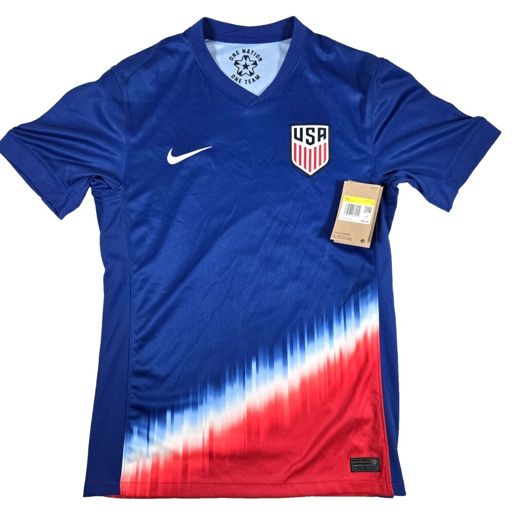 2024 Nike Men’s United States Away Blue Soccer Jersey Small USMNT New